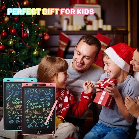 LCD Writing Tablet, 2 Packs Drawing Pads for Kids 3 4 5 6 Years Old 8.5 Inch - Picture 7 of 7